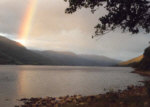 Loch Earn - trout fishing on the south shore.