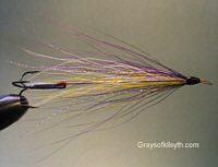 Needle Fly - Purple and Yellow