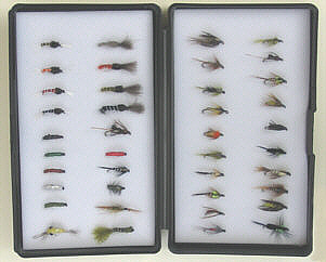 TROUT NYMPHS - PLASTIC BOX