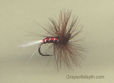 pack of dry trout flies, alder,caenis, & adams Troutflies Uk