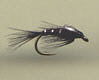 Trout Nymph - Black Gnat