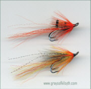 Ally's Shrimp and Cascade salmon flies