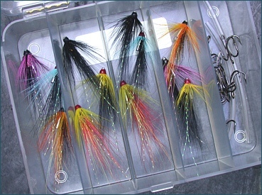 Minitube Salmon Fly Selection