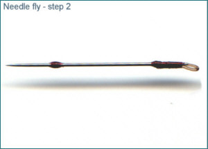 Needle Fly - step 2
