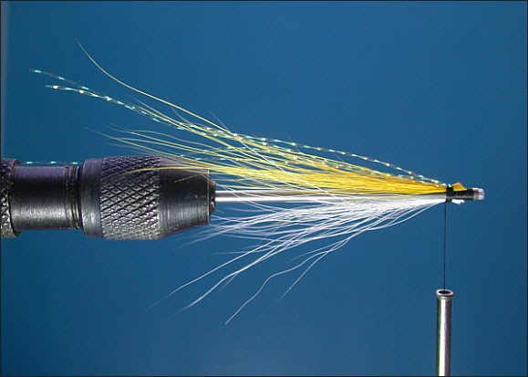 Tying the needle tube fly - step by step