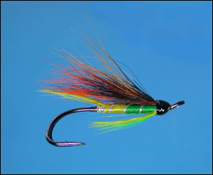 Green Highlander salmon fly