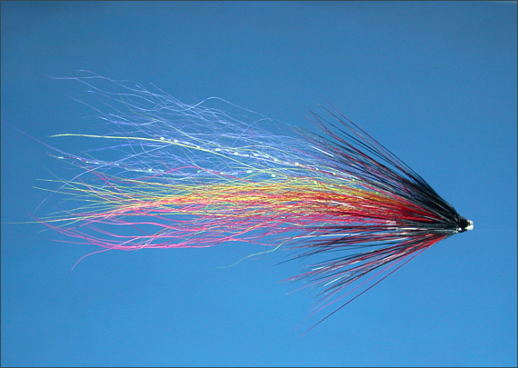 Blue Cascade Salmon Tube Fly