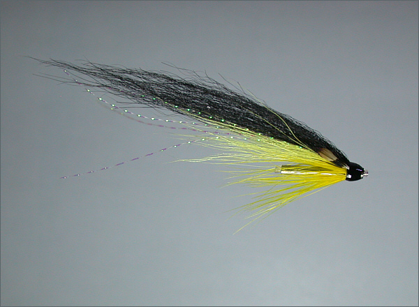 Yellow Wee Monkey Salmon Tube Fly