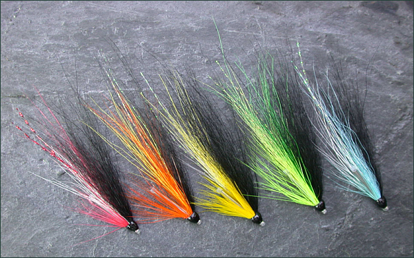 Blackback salmon tube flies