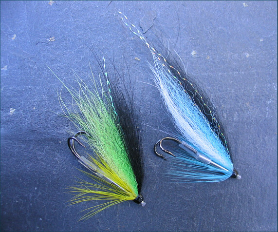 Blackback Salmon Tube Fly Doubles