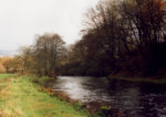 Cowden Mill Dam, River Endrick - salmon and sea trout fishing, now unfortunately in private hands and inaccessible to the public.