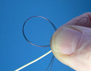 Tying Grays Leader Loop - 5