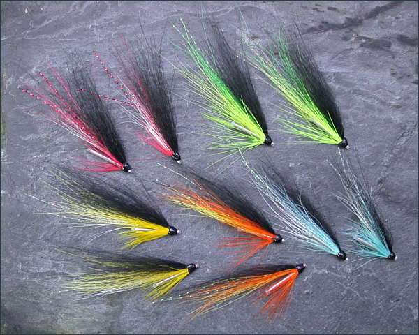 Blackback Salmon Tube Flies