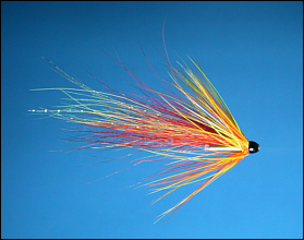 Fiery Shrimp Needle Tube Fly