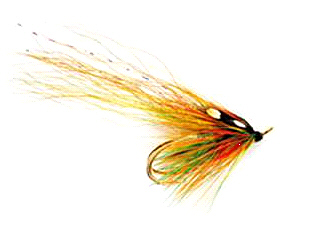 The Highlander Flamethrower salmon fly