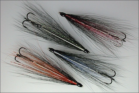 Yellow Flamethrowers Salmon Sea Trout Doubles 