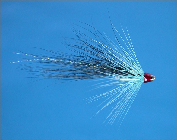 Blue Salmon Minitube Fly