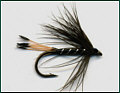 Black Pennell sea trout fly