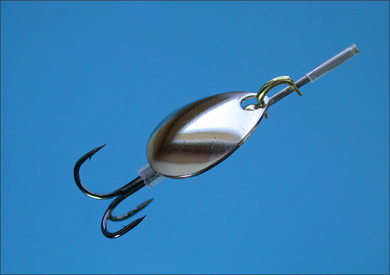 A Spinhead with treble hook