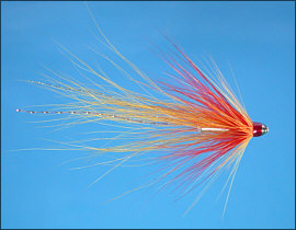 Sunburst Shrimp Salmon Tube Fly