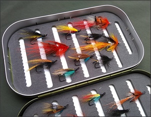 Traditional Salmon Fly Selection