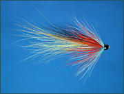 A salmon tube fly